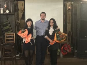 Ben Ambrose with Petya and Nadya (Medical University Pleven Admissions Experts)