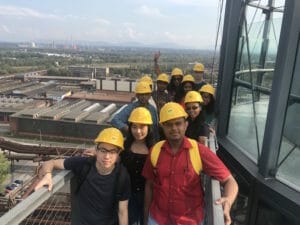 The Medical Doorway students braved the Bolt Tower as they began to study medicine in Ostrava.