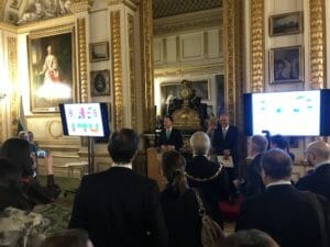 The Rt Hon Christopher Pincher MP (Minster for Europe) presided over the celebrations at Lancaster House.