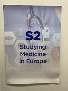 Ben Ambrose delivered the Study Medicine in Europe presentations