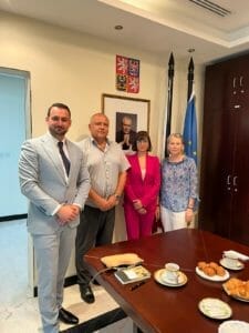 The Medical Doorway team met with colleagues at the Czech Embassy in Abu Dhabi (UAE)