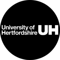 University of Hertfordshire Logo Medical Doorway